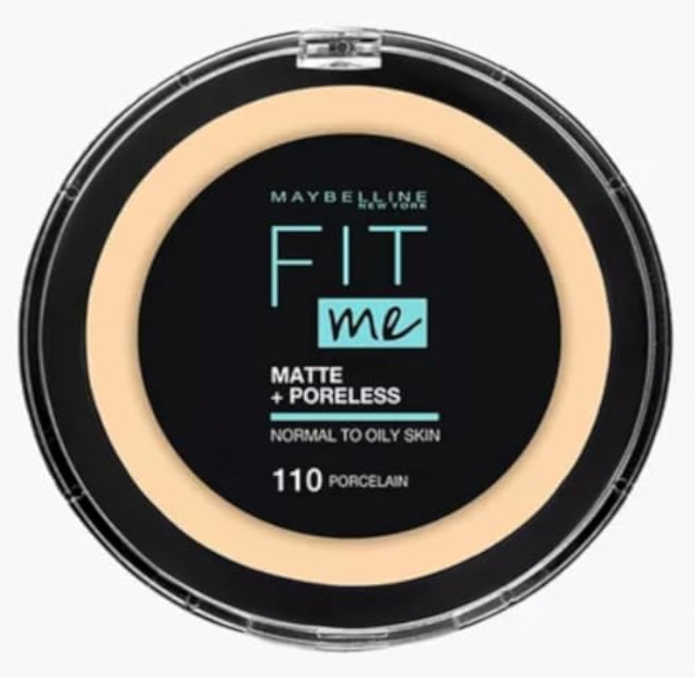 MAYBELLINE New York Fit Me Matte And Poreless Powder, 110 Porcelain