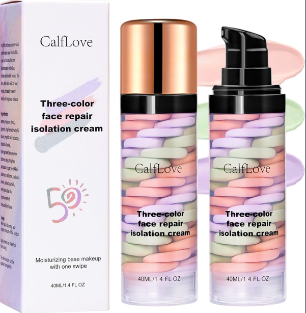Colour Corrector Isolation Cream Primer Set – 2 Pieces